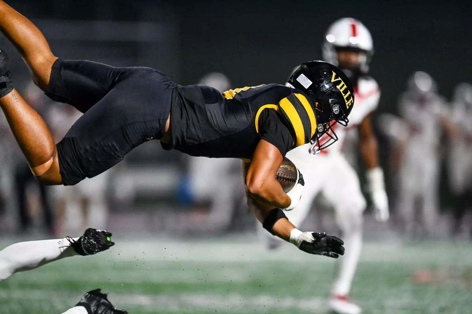 Millersville vs. Frostburg in NCAA Division II football action at Biemesderfer Stadium in Millersville on Thursday, September 4, 2025. Mark Palczewski Photo.