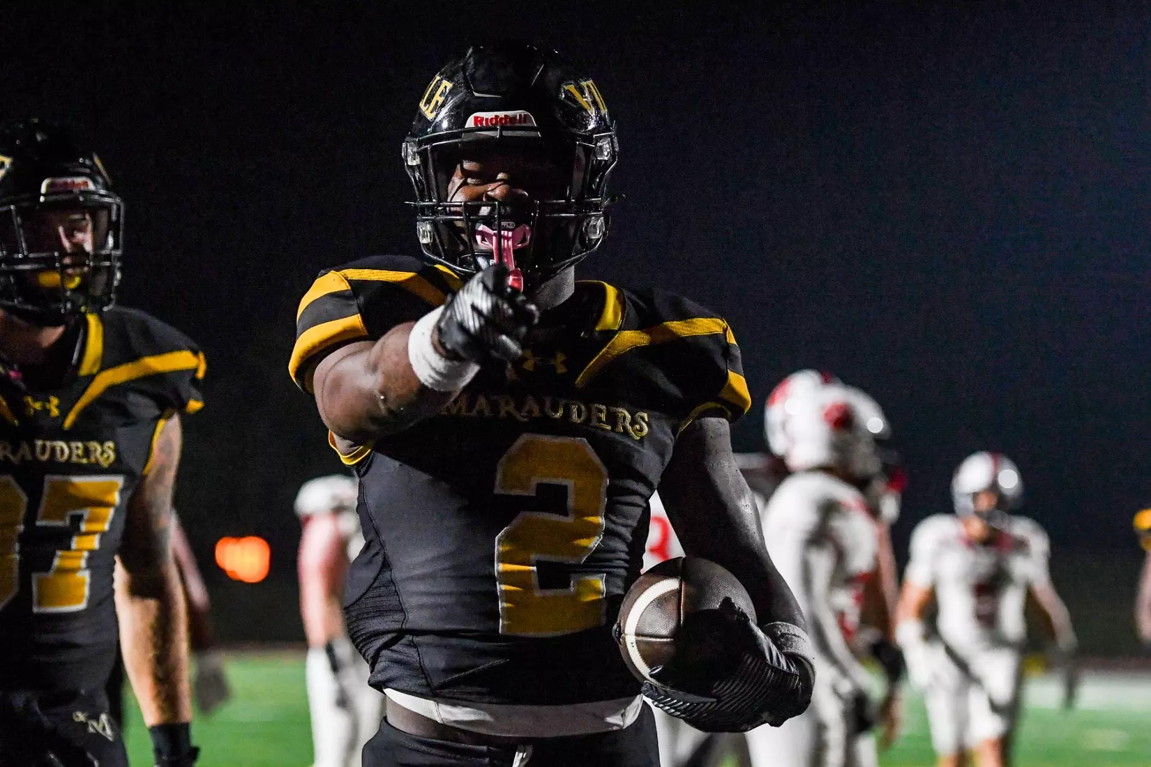 Millersville vs. Frostburg in NCAA Division II football action at Biemesderfer Stadium in Millersville on Thursday, September 4, 2025. Mark Palczewski Photo.