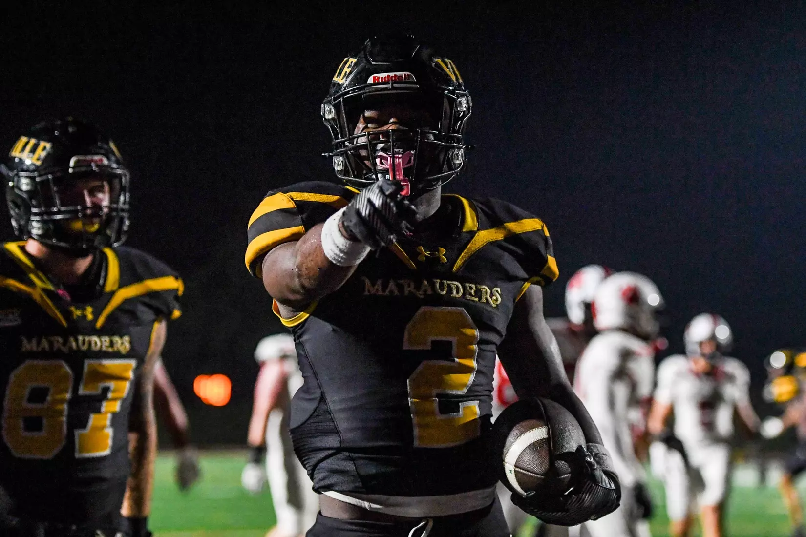 Millersville vs. Frostburg in NCAA Division II football action at Biemesderfer Stadium in Millersville on Thursday, September 4, 2025. Mark Palczewski Photo.