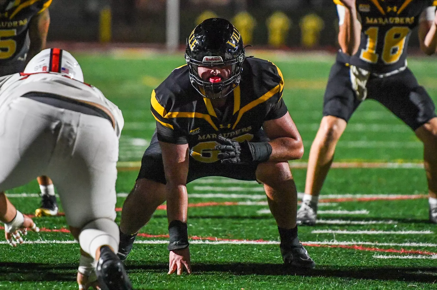Millersville vs. Frostburg in NCAA Division II football action at Biemesderfer Stadium in Millersville on Thursday, September 4, 2025. Mark Palczewski Photo.