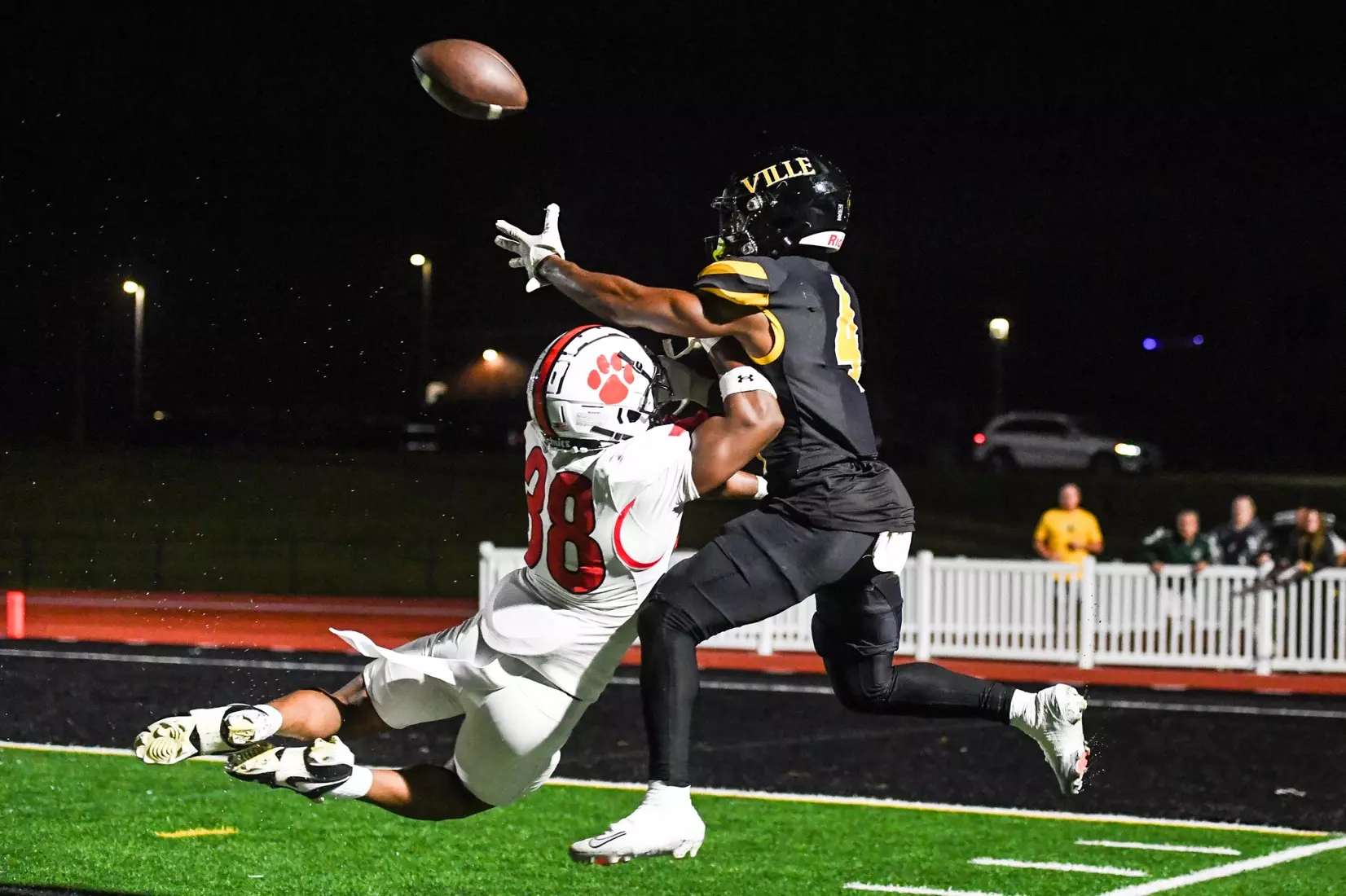 Millersville vs. Frostburg in NCAA Division II football action at Biemesderfer Stadium in Millersville on Thursday, September 4, 2025. Mark Palczewski Photo.