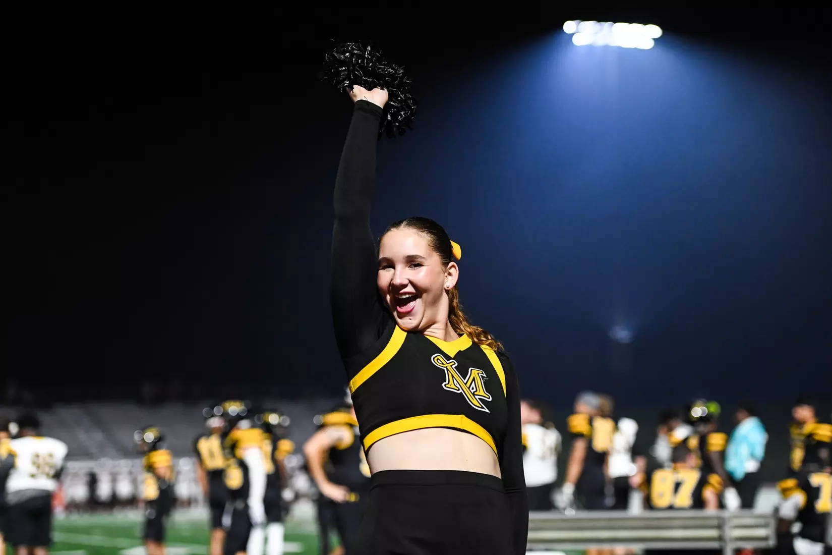 Millersville vs. Frostburg in NCAA Division II football action at Biemesderfer Stadium in Millersville on Thursday, September 4, 2025. Mark Palczewski Photo.