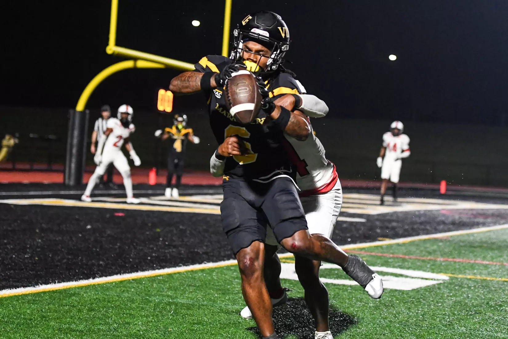 Millersville vs. Frostburg in NCAA Division II football action at Biemesderfer Stadium in Millersville on Thursday, September 4, 2025. Mark Palczewski Photo.