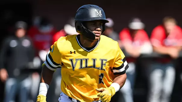 Millersville vs. California (PA) in PSAC Tournament Championship game 1 action at Cooper Park in Millersville on Saturday, May 10, 2025. Mark Palczewski/MU Athletics.