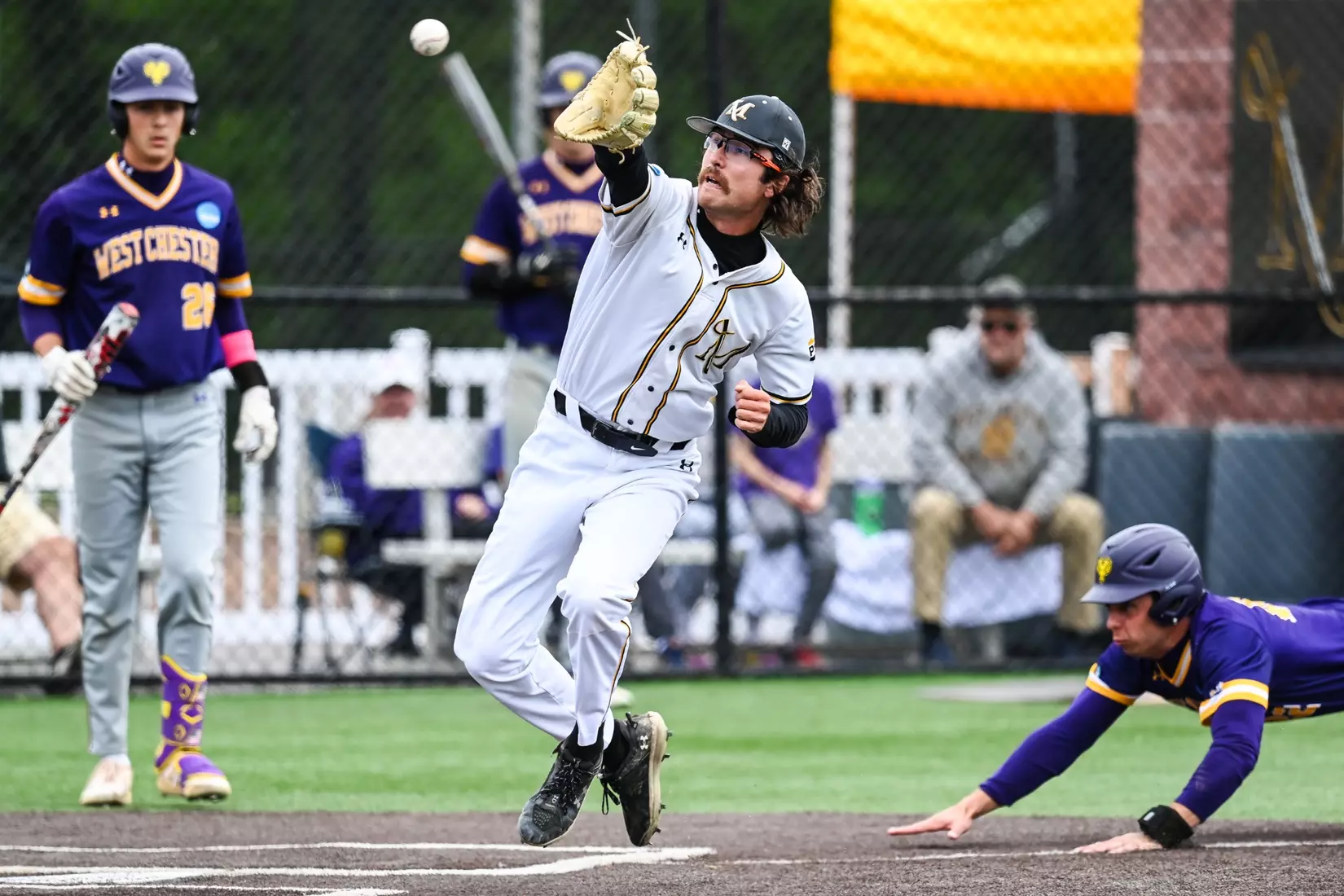 Millersville vs. West Chester in NCAA Super Regional baseball action at Cooper Park in Millersville on Friday, May 22, 2026. Mark Palczewski Photo.