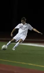 Junior Ben Griffiths logged two assists in the Bears' 5-1 win.