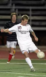Senior Heath Melugin was named All-MVC first team.