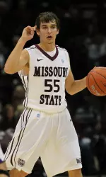 Michael Bizoukas had 11 points, 6 rebounds and 5 assists for the Bears