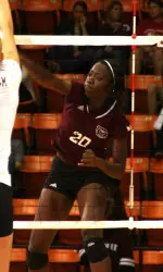 Christine McCartney led the Bears in kills a season ago