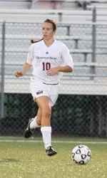 Freshman Kelsey Fouch assisted on Shelby Stewart's game-winning goal against ORU on Sunday.