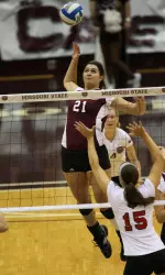 Calli Norman hit .368 with 12 kills