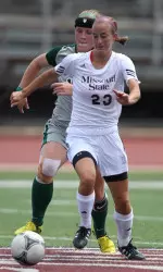 Michelle Sommer lead the Bears with four shots in the match.