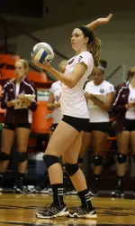 Kaitlin Jaeger set career highs for kills and digs