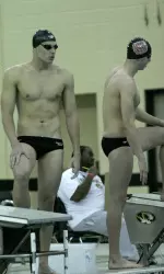 Sophomore Vitalii Baryshok won the 100 and 200 free at the 2012 Show-Me Showdown.