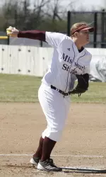 Natalie Rose allowed just one hit in the eight-inning shutout