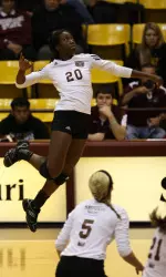 Christine McCartney had 18 kills