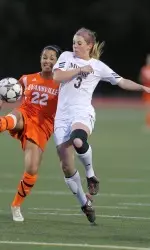 Rachel Weimer scored her first goal of the year in the first half.