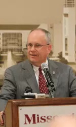 MSU President Clif Smart