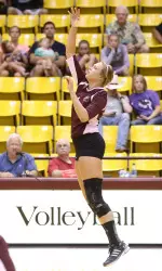 Kayla Walton hit .565 with 14 kills