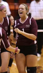 Kayla Walton hit .478 with a match-high 13 kills