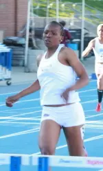 Sophomore Oarabile Babolayi helped the MSU 4x400-meter relay team to fourth place at Indiana Saturday.