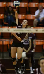 Lily Johnson had 21 kills and 14 digs