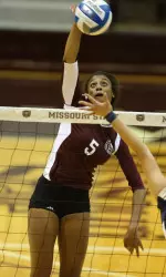 Lynsey Wright hit .522 with 16 kills
