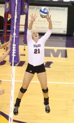 Kinsey McCarter directed the Bears to a .404 hitting percentage