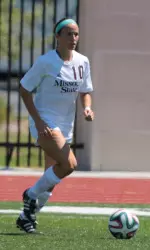 Kelsey Fouch earned her second straight All-MVC first team