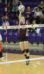 Lily Johnson led the MVC in kills, points and aces as a freshman