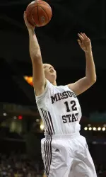 Kansas native Hillary Chvatal had 9 points and 7 rebounds in her last game