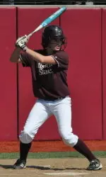 Rebecca McPherson had her first career three-hit game in the win.