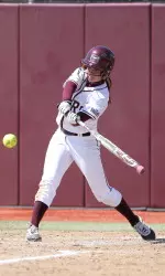 Ashley Brentz had two hits and drew a walk.