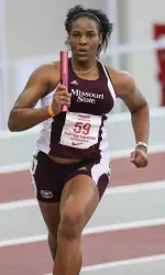 In the 4x400m relay, the Bears won Heat 2 and placed second overall with a time of 3:59.02.