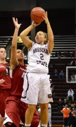 Lexi Hughes scored 22 points on 8-of-11 shooting