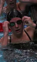The MSU women's swim and dive team fell to Arkansas Friday