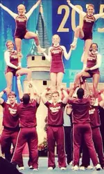 Missouri State Cheerleaders at UCA Nationals in Orlando