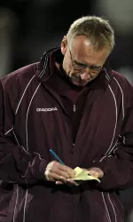 Head coach Jon Leamy