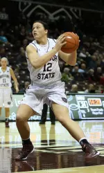 Hillary Chvatal scored a career-high 16 points and had 9 rebounds