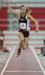 Haley Scott was one of three Bears to set personal records in the pentathlon.