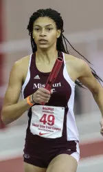 Rachel Campbell set two PRs, one in the 200m and one in the 400m.