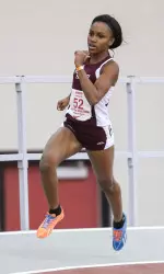 Kadisha Francois, along with Marissa Kurtimah, set personal records in the 200m dash.
