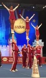 MSU Cheerleaders Finished 4th at UCA Nationals