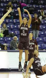 Liza Fruendt's 3-pointer to send the game to overtime