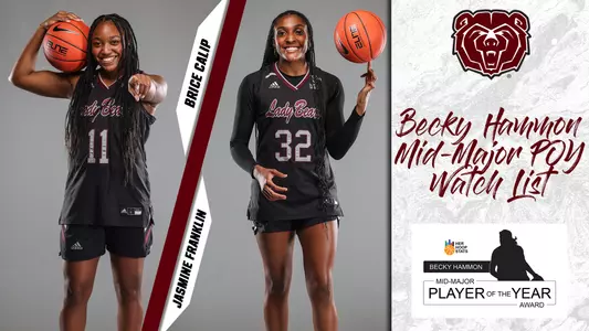 Brice Calip and Jasmine Franklin Watch List