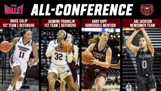 All-MVC women's basketball