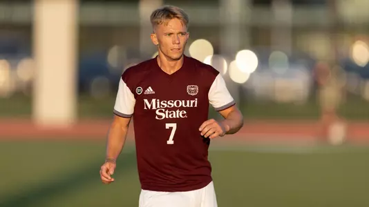Menâ??s Soccer vs. UCSB on August 25, 2022. Jesse Scheve/Missouri State University
