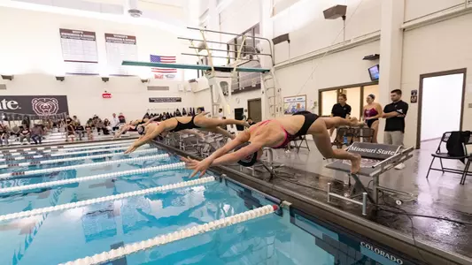 Swimming blocks