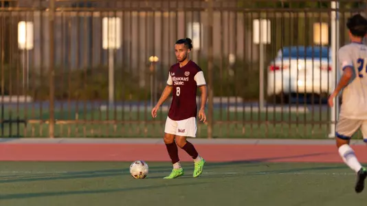 Menâ??s Soccer vs. UCSB on August 25, 2022. Jesse Scheve/Missouri State University