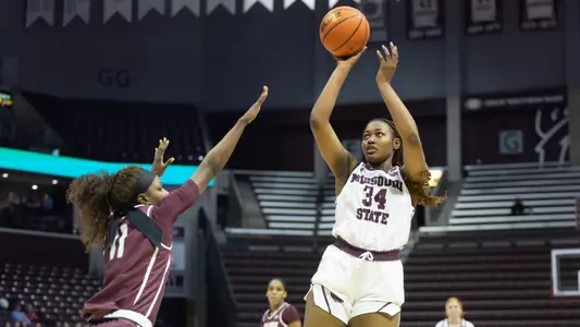 Women’s basketball vs. Little Rock on December 21, 2022. Jesse Scheve/Missouri State University
